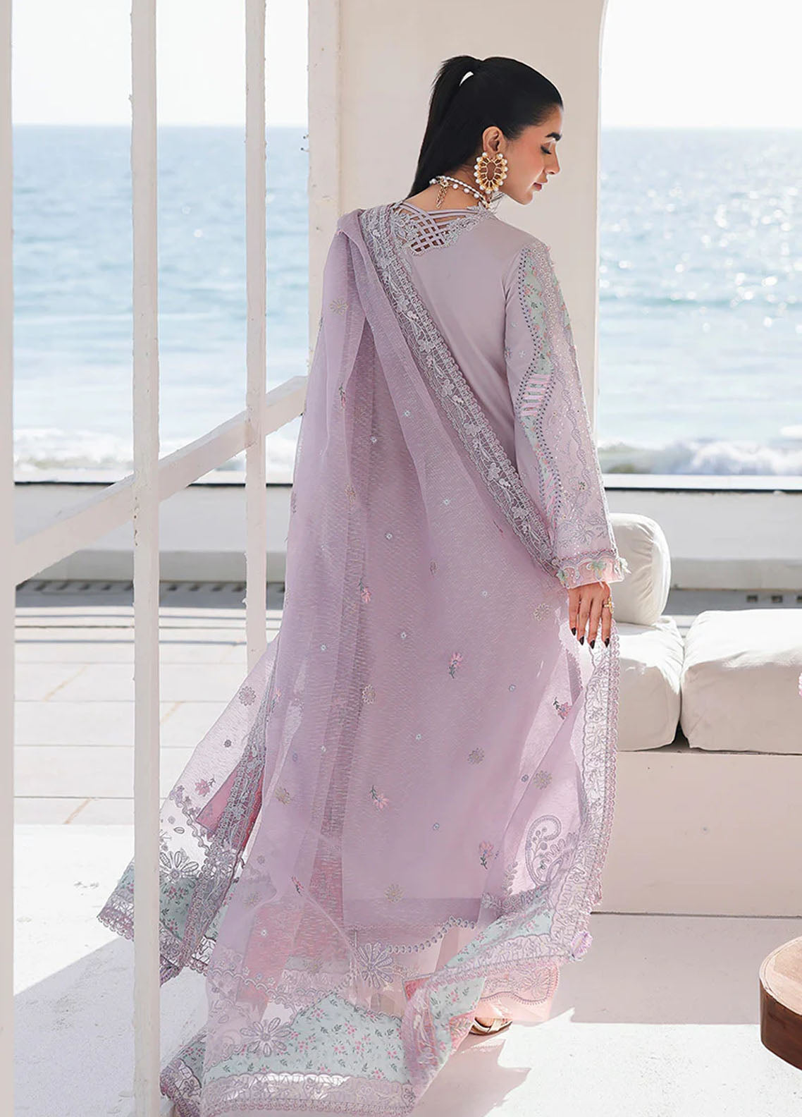 Sahil By Qalamkar Luxury Embroidered Lawn 3 Piece Unstitched Suit QLM26SLL D-SA-11 REHMA Sahil By Qalamkar Luxury Embroidered Lawn 3 Piece Unstitched Suit QLM26SLL D-SA-11 REHMA