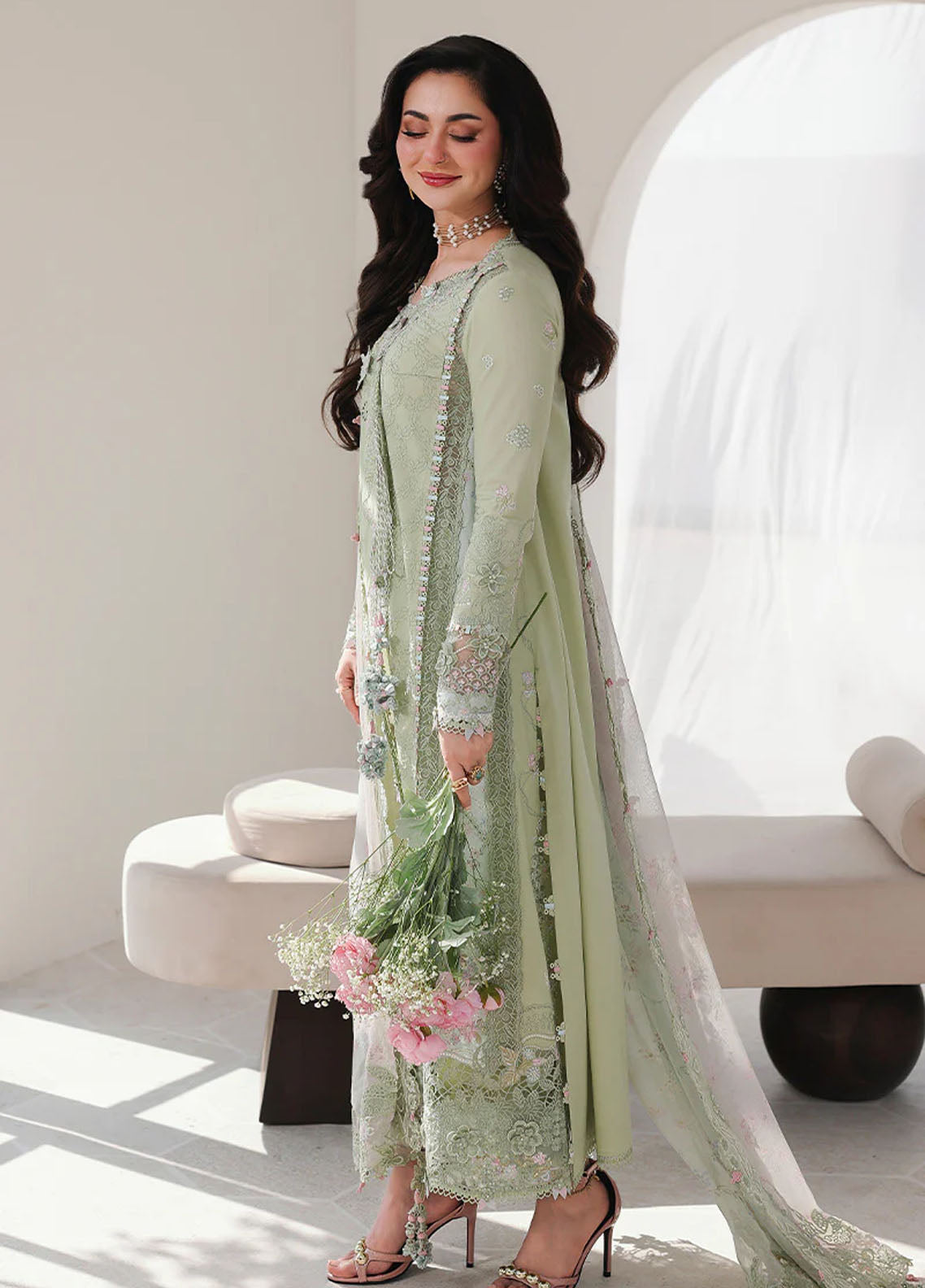 Sahil By Qalamkar Luxury Embroidered Lawn 3 Piece Unstitched Suit QLM26SLL D-SA-12 JIYA Sahil By Qalamkar Luxury Embroidered Lawn 3 Piece Unstitched Suit QLM26SLL D-SA-12 JIYA