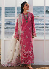 Sahil By Qalamkar Luxury Embroidered Lawn 3 Piece Unstitched Suit QLM26SLL D-SA-13 TARA