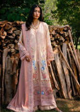 Saira Rizwan Premium Winter Embroidered Karandi 3 Piece Unstitched Suit SR24PW LANA-03