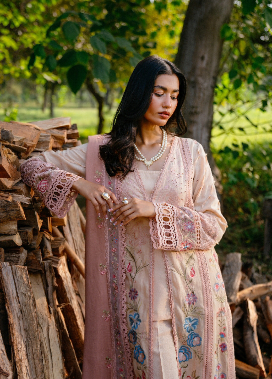 Saira Rizwan Premium Winter Embroidered Karandi 3 Piece Unstitched Suit SR24PW LANA-03 Saira Rizwan Premium Winter Embroidered Karandi 3 Piece Unstitched Suit SR24PW LANA-03