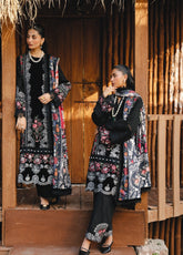 Saira Rizwan Premium Winter Embroidered Khaddar 3 Piece Unstitched Suit SR24PW REVNA-08