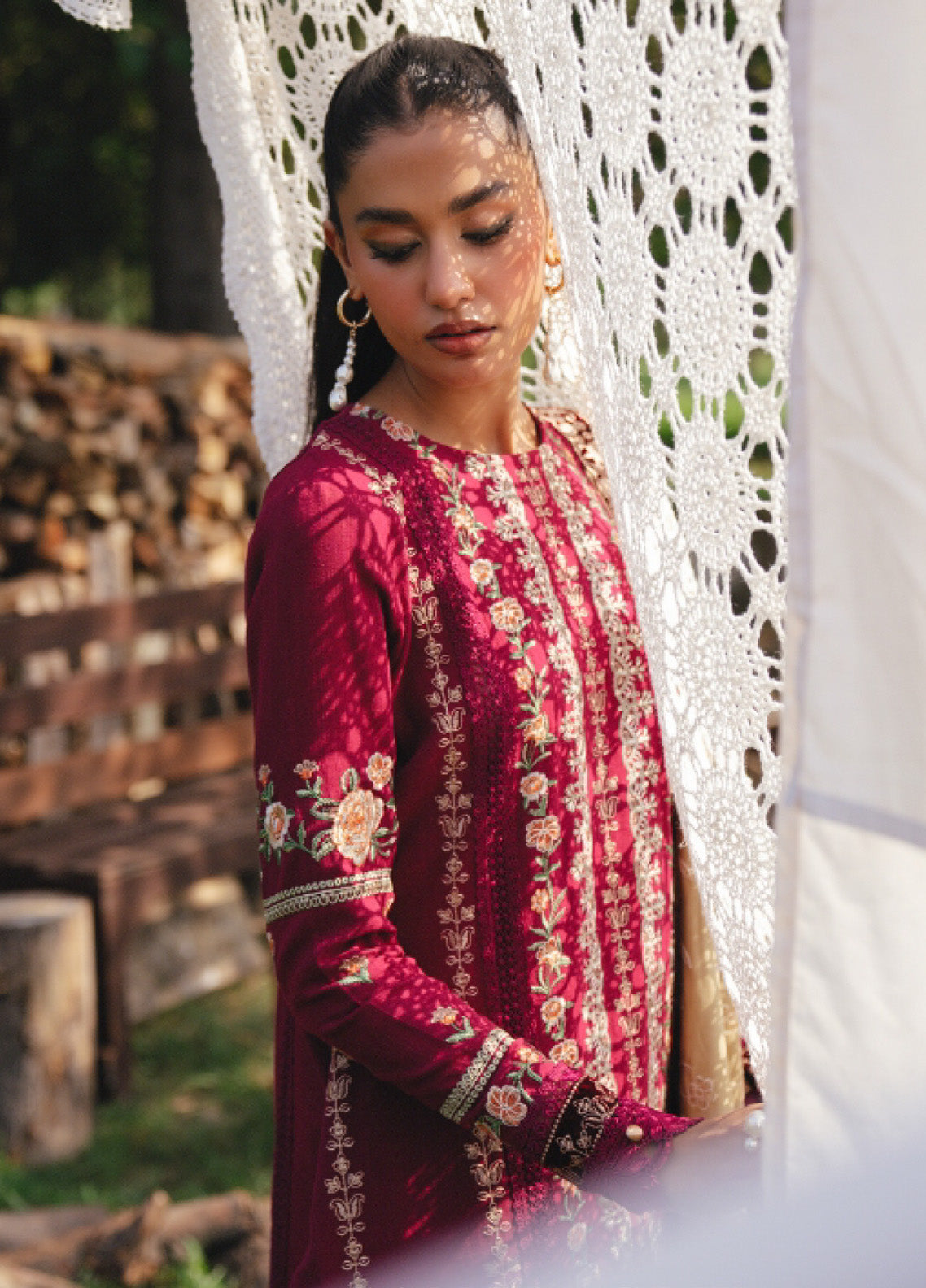 Saira Rizwan Premium Winter Embroidered Khaddar 3 Piece Unstitched Suit SR24PW SANSA-09 Saira Rizwan Premium Winter Embroidered Khaddar 3 Piece Unstitched Suit SR24PW SANSA-09