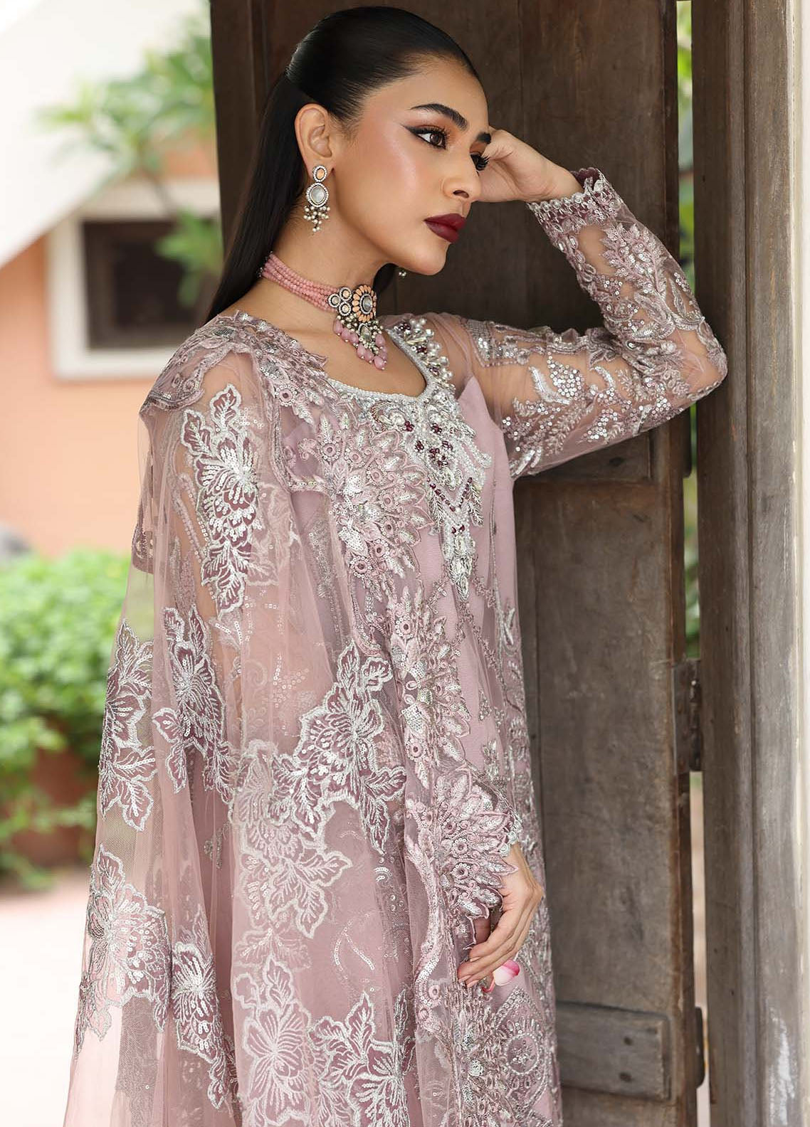 Saiyara By Imrozia Embroidered Net 3 Piece Unstitched Suit IM25SLF D-I-233 NAIRA Saiyara By Imrozia Embroidered Net 3 Piece Unstitched Suit IM25SLF D-I-233 NAIRA