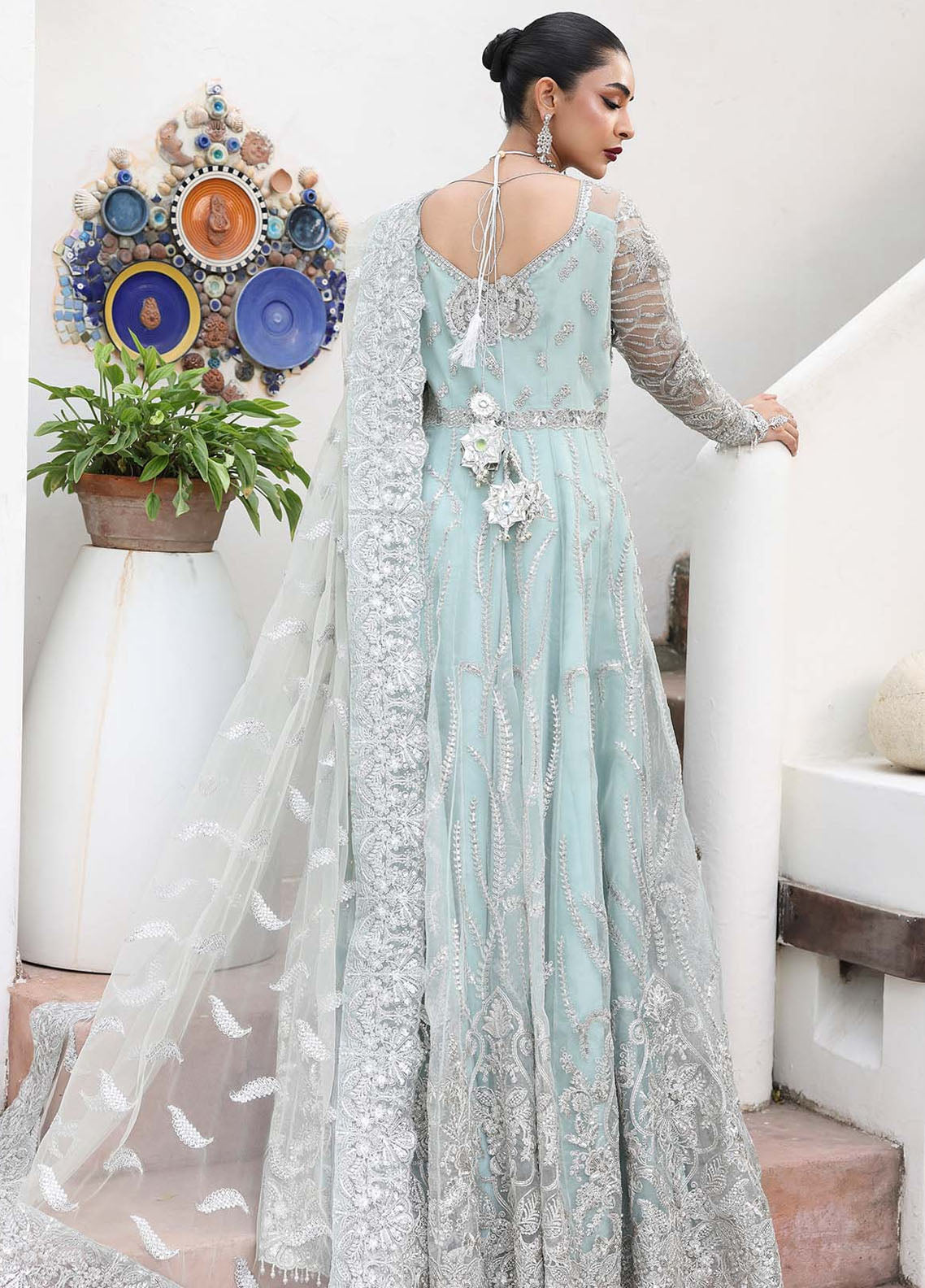 Saiyara By Imrozia Embroidered Organza 3 Piece Unstitched Suit IM25SLF D-I-238 ZYLAH Saiyara By Imrozia Embroidered Organza 3 Piece Unstitched Suit IM25SLF D-I-238 ZYLAH