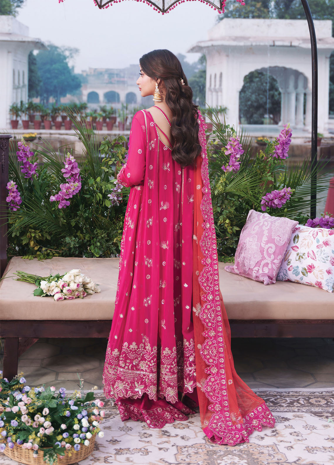 Sajal By Imrozia Premium Embroidered Chiffon 3 Piece Unstitched Suit IM26SV2 D-I-259 RANG-E-HUSN Sajal By Imrozia Premium Embroidered Chiffon 3 Piece Unstitched Suit IM26SV2 D-I-259 RANG-E-HUSN