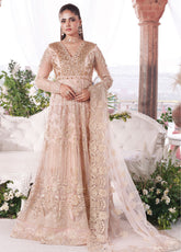 Sajal By Imrozia Premium Embroidered Net 3 Piece Unstitched Suit IM26SV2 D-I-265 MEHERBANO