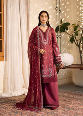 Sajni By Zarposh Embroidered Lawn 3 Piece Unstitched Suit ZP25S D-NAYIRAH