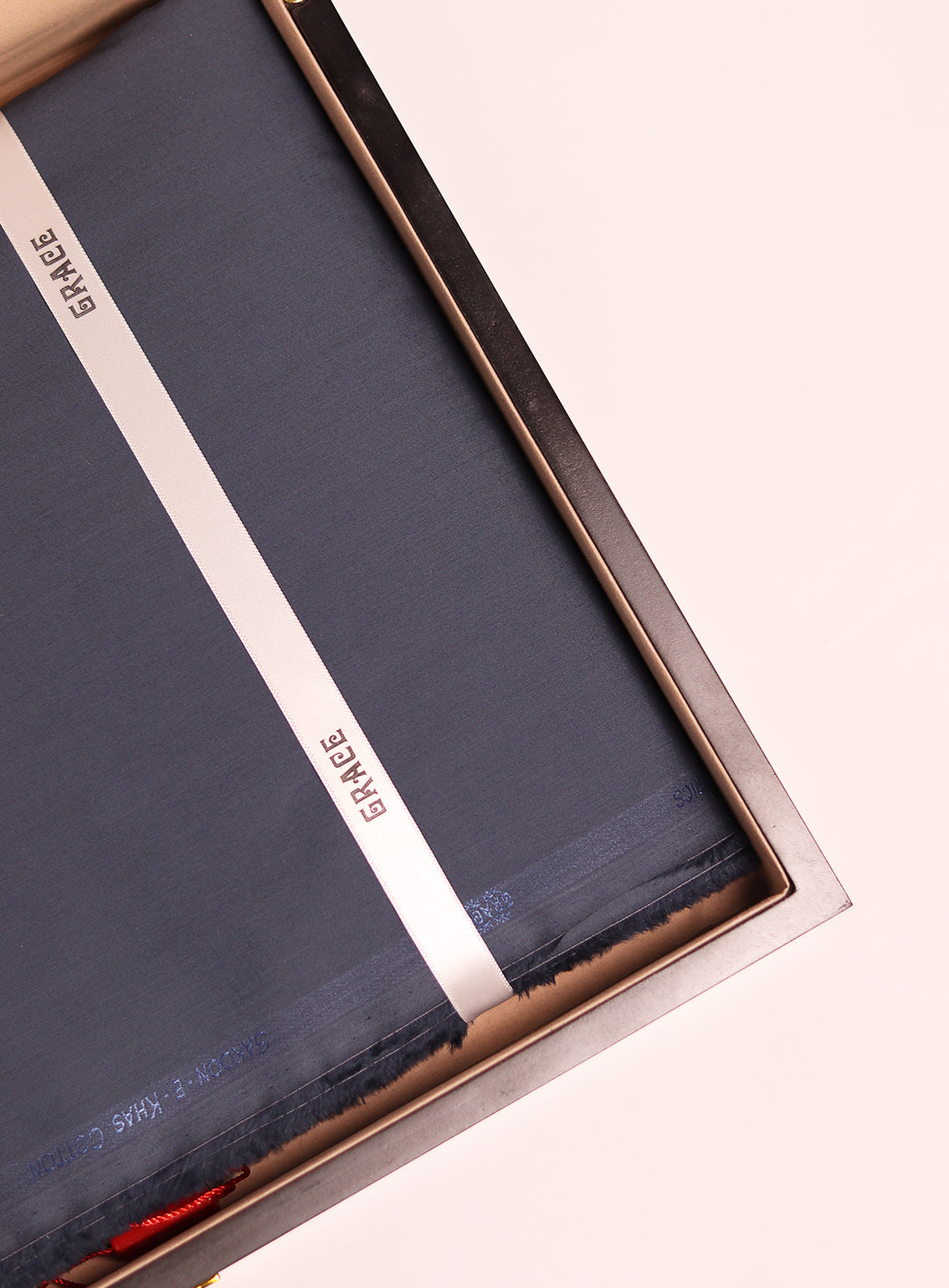 Sakoon-E-Khas By Grace Cotton 2 Piece Unstitched Suit G24SK DGRY Sakoon-E-Khas By Grace Cotton 2 Piece Unstitched Suit G24SK DGRY