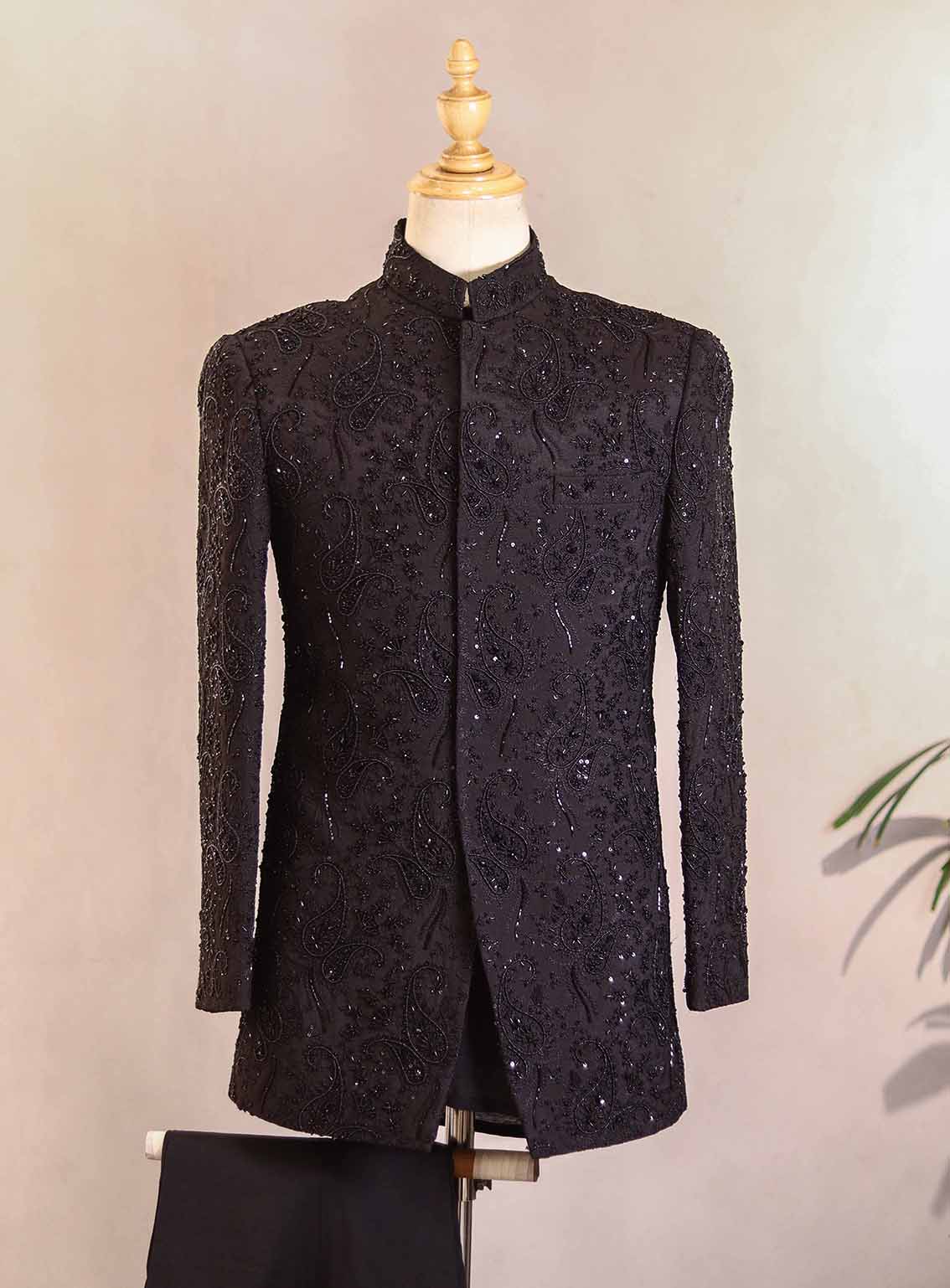 Sami Saeed Exclusive Groom Set SS25GS D-1429-BL Sami Saeed Exclusive Groom Set SS25GS D-1429-BL