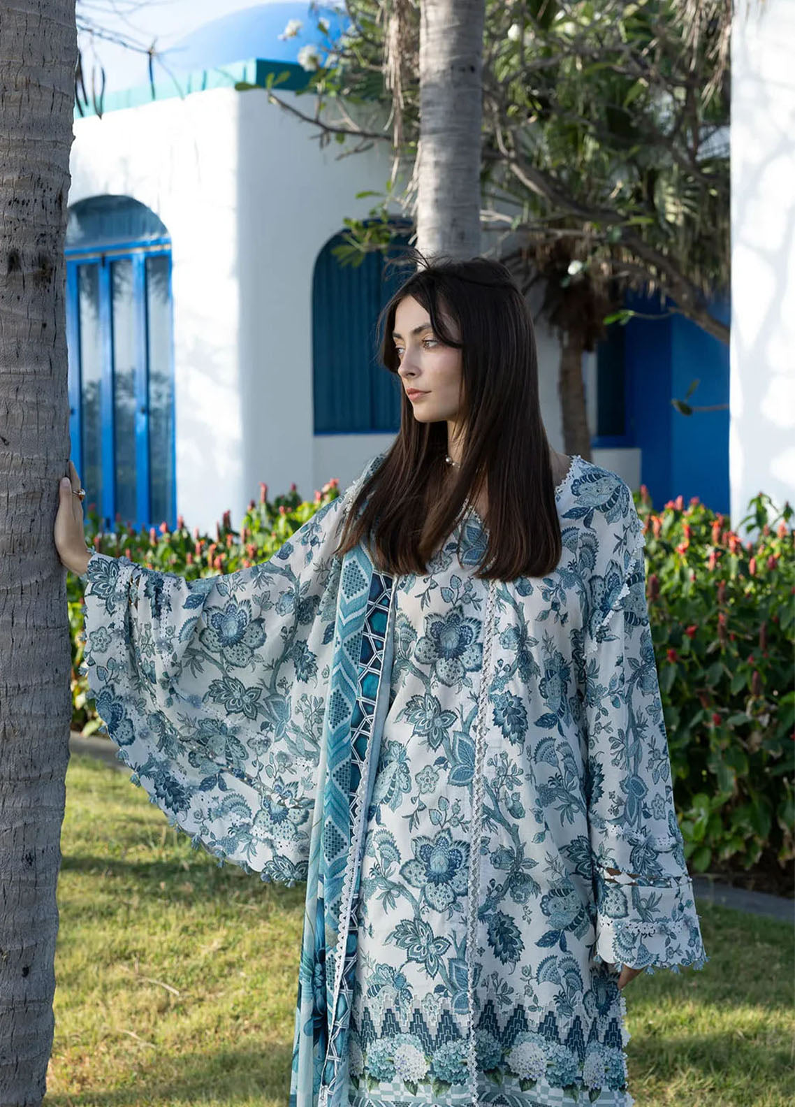 Santorini By Elaf Premium Printed Lawn 3 Piece Unstitched Suit EF26SP D-EPN-05 SURREAL Santorini By Elaf Premium Printed Lawn 3 Piece Unstitched Suit EF26SP D-EPN-05 SURREAL