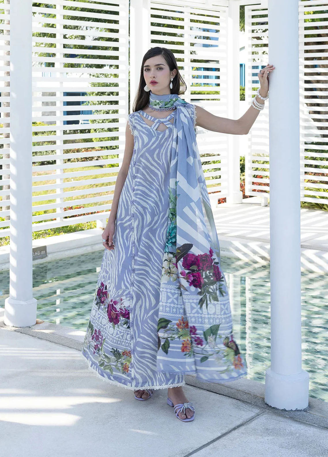 Santorini By Elaf Premium Printed Lawn 3 Piece Unstitched Suit EF26SP D-EPN-3B SEIRA Santorini By Elaf Premium Printed Lawn 3 Piece Unstitched Suit EF26SP D-EPN-3B SEIRA