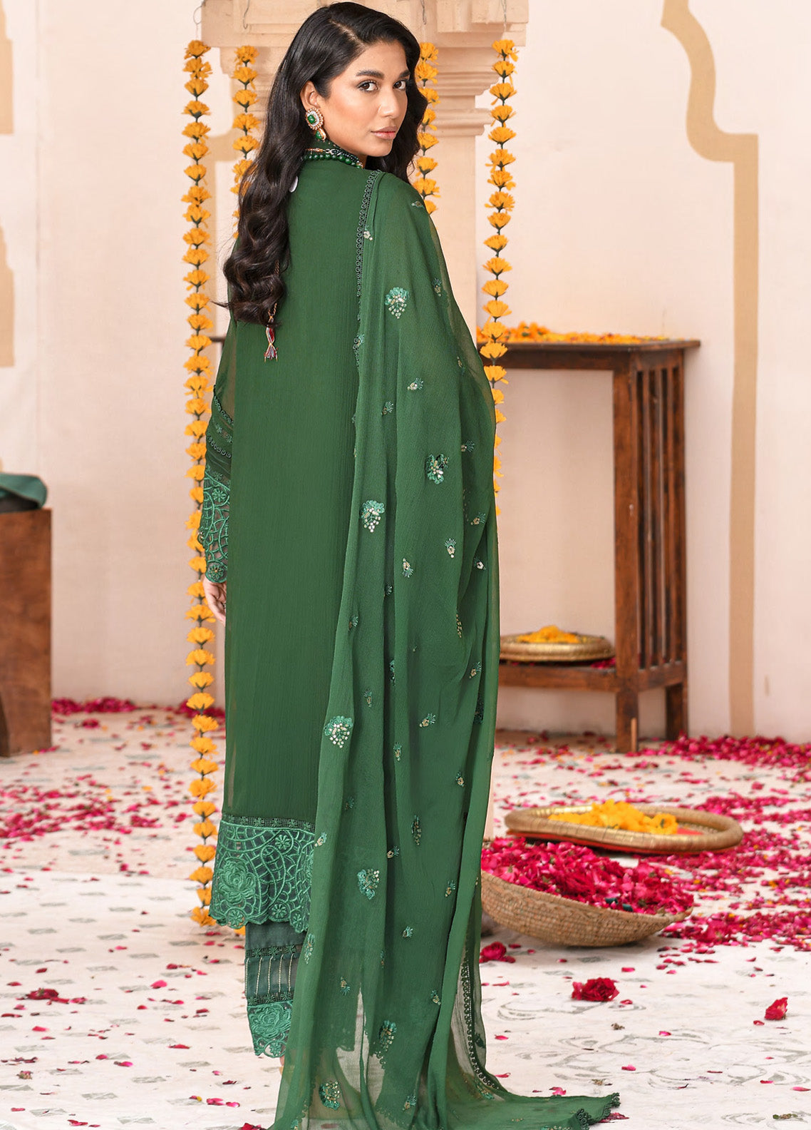 Saraab By Addee Embroidered Chiffon 3 Piece Stitched Suit AD25S D-MF-024 NADORA Saraab By Addee Embroidered Chiffon 3 Piece Stitched Suit AD25S D-MF-024 NADORA