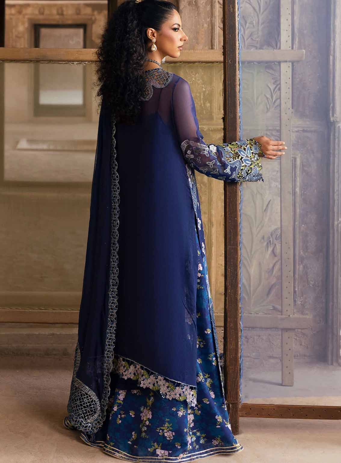 Sardinia Embroidered Chiffon 3 Piece Unstitched Suit SRD25CF D-1105 MAYA Sardinia Embroidered Chiffon 3 Piece Unstitched Suit SRD25CF D-1105 MAYA