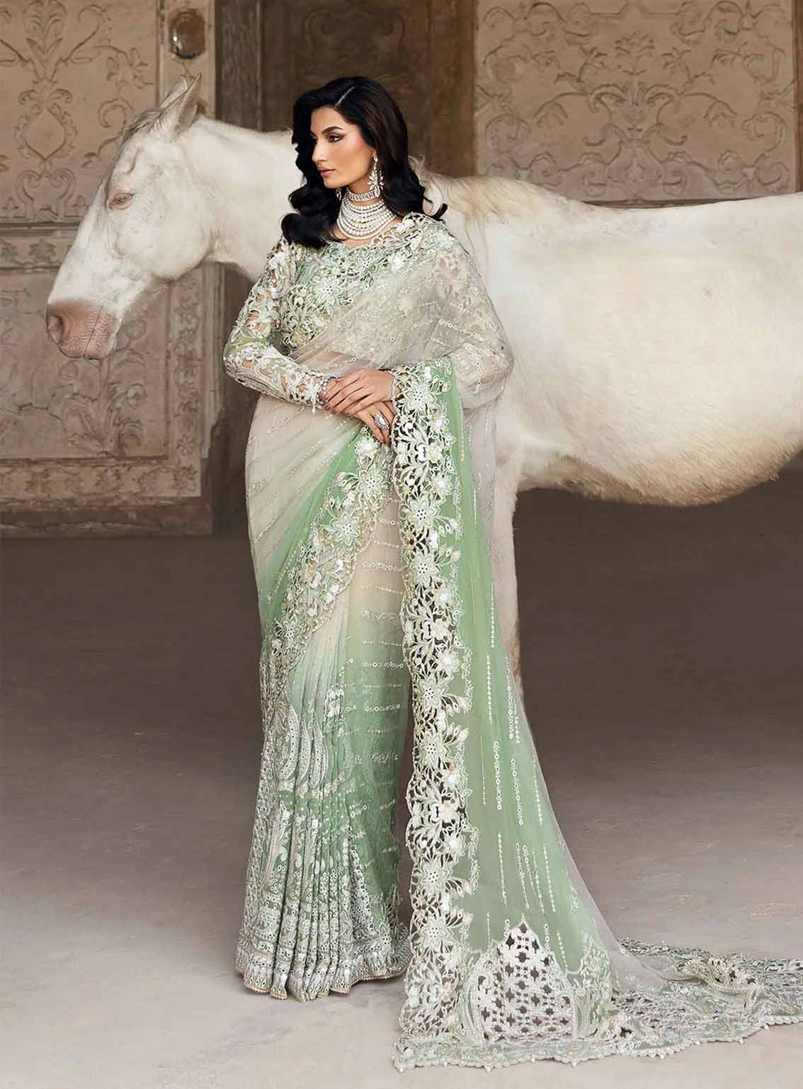 Sardinia Embroidered Chiffon 3 Piece Unstitched Suit SRD25CF D-1107 LAYLA Sardinia Embroidered Chiffon 3 Piece Unstitched Suit SRD25CF D-1107 LAYLA