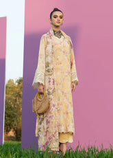 Sardinia Embroidered Lawn 3 Piece Unstitched Suit SRD25PL D-903 SUNFLOWER