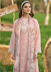Sardinia Embroidered Lawn 3 Piece Unstitched Suit SRD25PL D-904 DAHLIA