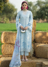 Sardinia Embroidered Lawn 3 Piece Unstitched Suit SRD25PL D-906 IRIS