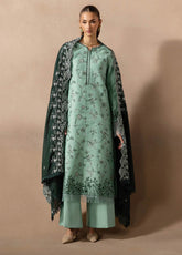 Sareen By Rajbari Premium Chikankari Viscose 3 Piece Unstitched Suit RB25S D-PVC-11