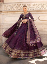 Sateen By Maria B Embroidered Cotton Satin 3 Piece Unstitched Suit MB24S CST-802
