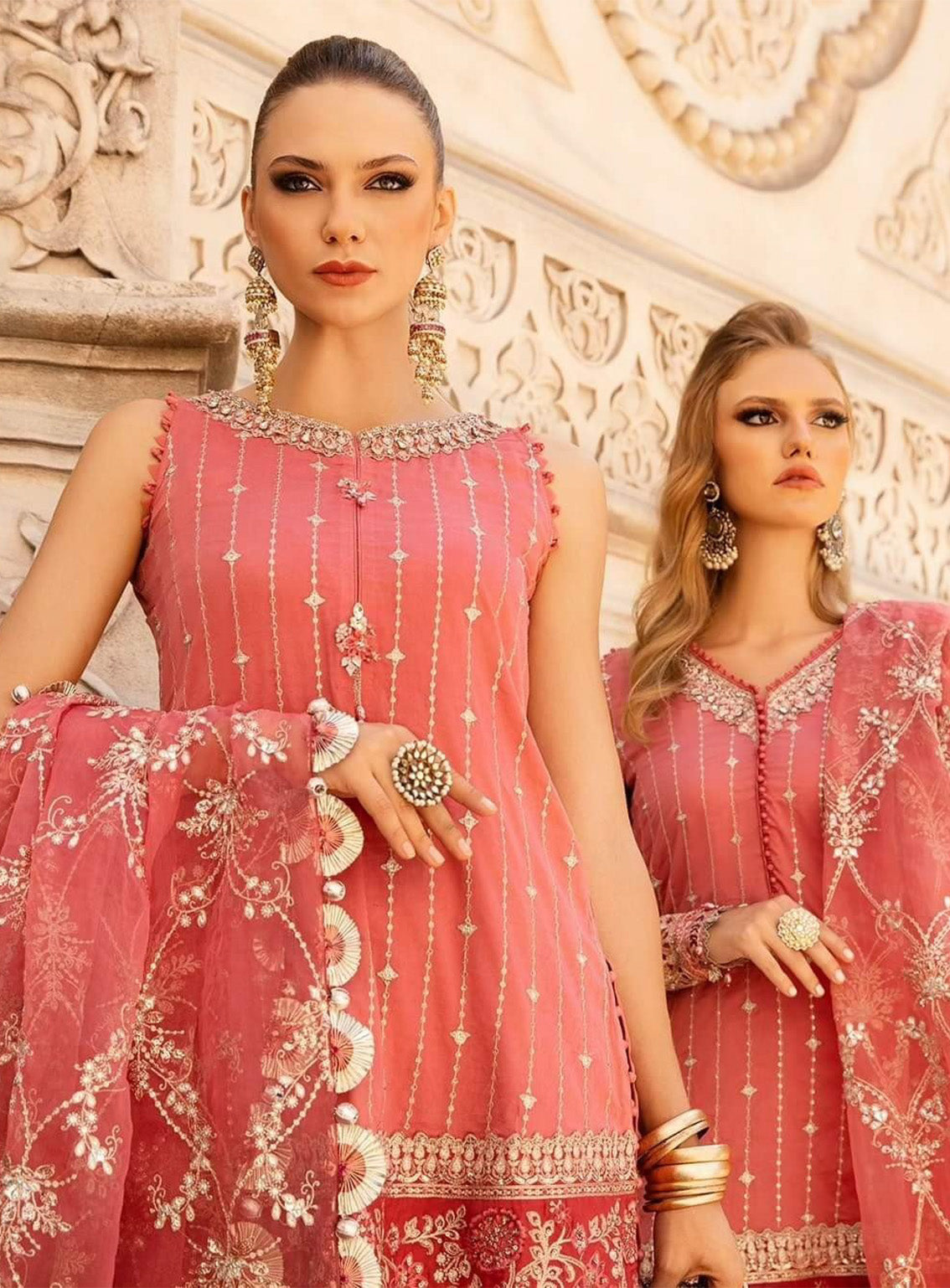 Sateen By Maria B Embroidered Cotton Satin 3 Piece Unstitched Suit MB24S CST-809 Sateen By Maria B Embroidered Cotton Satin 3 Piece Unstitched Suit MB24S CST-809