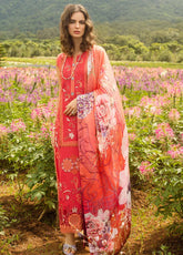 Secret Garden By Mushq Embroidered Lawn 3 Piece Unstitched Suit MQ25SG D-04B WANDERLUST BLOOMS