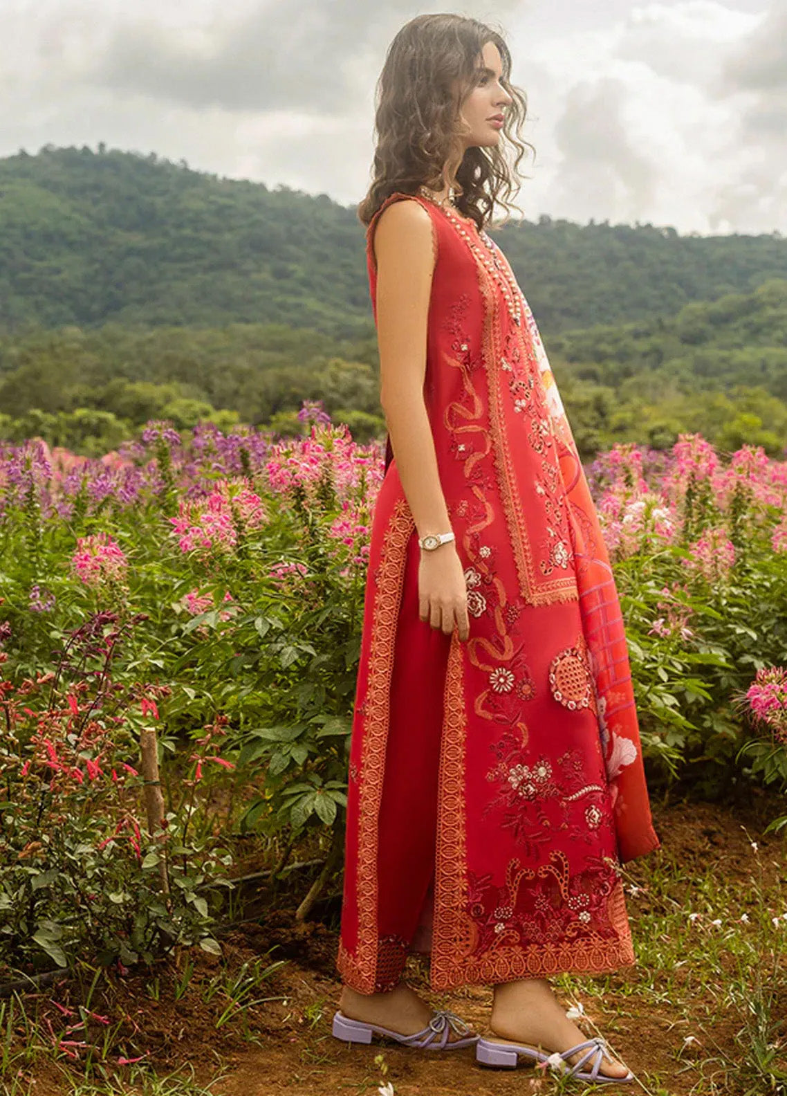 Secret Garden By Mushq Embroidered Lawn 3 Piece Unstitched Suit MQ25SG D-04B WANDERLUST BLOOMS Secret Garden By Mushq Embroidered Lawn 3 Piece Unstitched Suit MQ25SG D-04B WANDERLUST BLOOMS