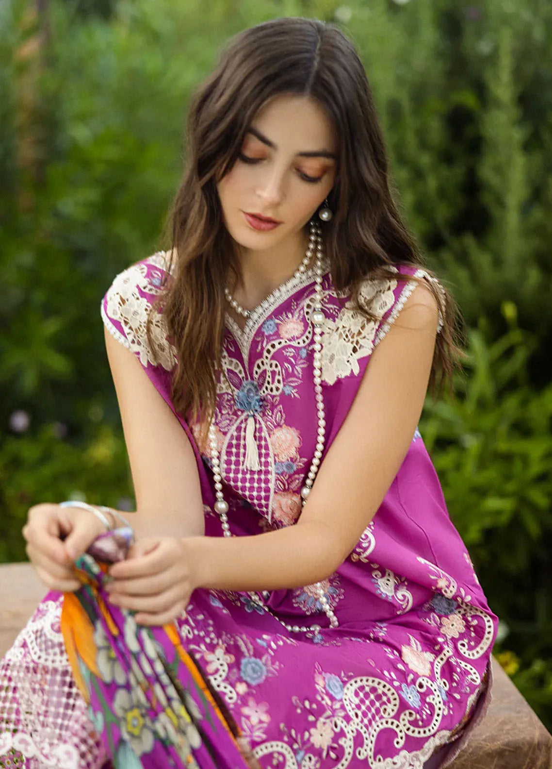 Secret Garden By Mushq Embroidered Lawn 3 Piece Unstitched Suit MQ25SG D-05A MYSTIC ROSE Secret Garden By Mushq Embroidered Lawn 3 Piece Unstitched Suit MQ25SG D-05A MYSTIC ROSE