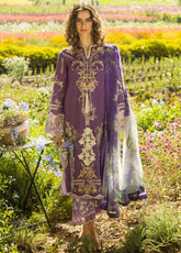 Secret Garden By Mushq Embroidered Lawn 3 Piece Unstitched Suit MQ25SG D-06B CELESTIAL BLOOM