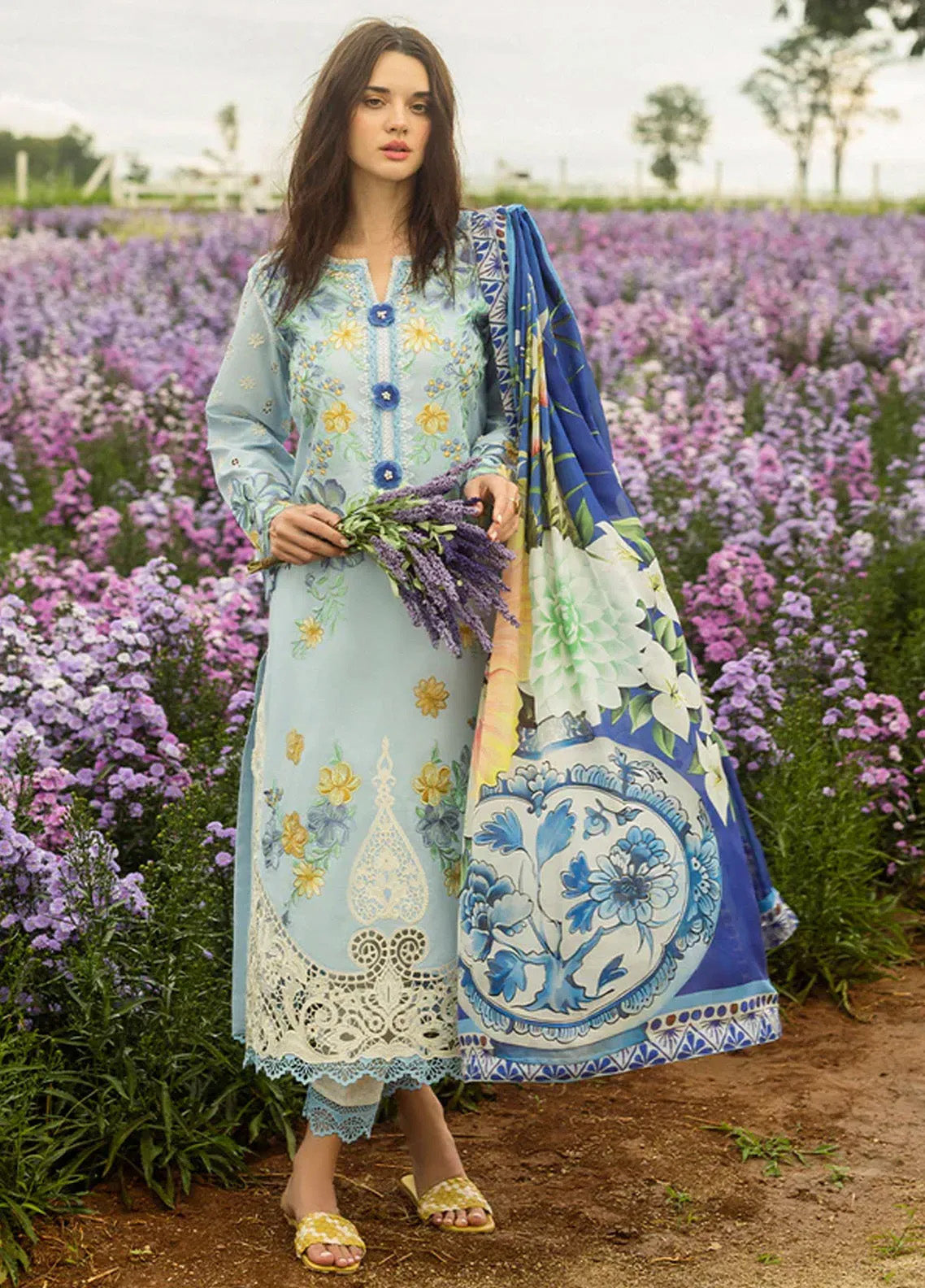 Secret Garden By Mushq Embroidered Lawn 3 Piece Unstitched Suit MQ25SG D-07A HIDDEN OASIS Secret Garden By Mushq Embroidered Lawn 3 Piece Unstitched Suit MQ25SG D-07A HIDDEN OASIS