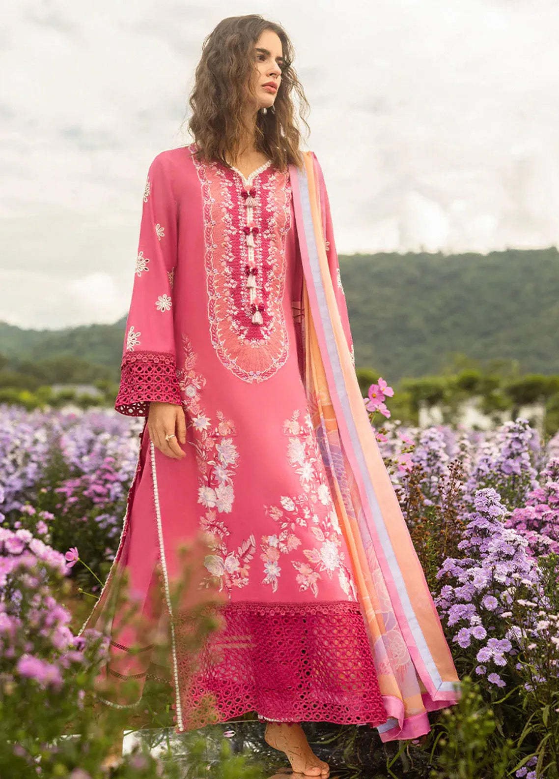 Secret Garden By Mushq Embroidered Lawn 3 Piece Unstitched Suit MQ25SG D-08A GARDEN OF DREAMS Secret Garden By Mushq Embroidered Lawn 3 Piece Unstitched Suit MQ25SG D-08A GARDEN OF DREAMS