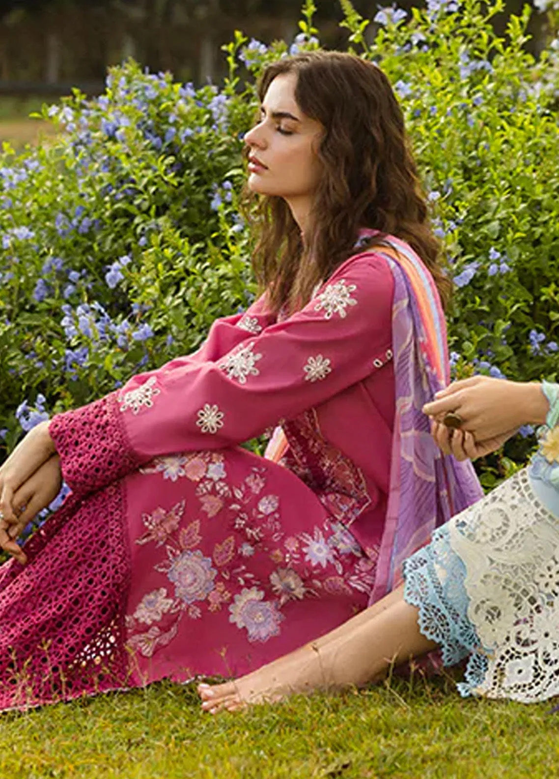 Secret Garden By Mushq Embroidered Lawn 3 Piece Unstitched Suit MQ25SG D-08A GARDEN OF DREAMS Secret Garden By Mushq Embroidered Lawn 3 Piece Unstitched Suit MQ25SG D-08A GARDEN OF DREAMS