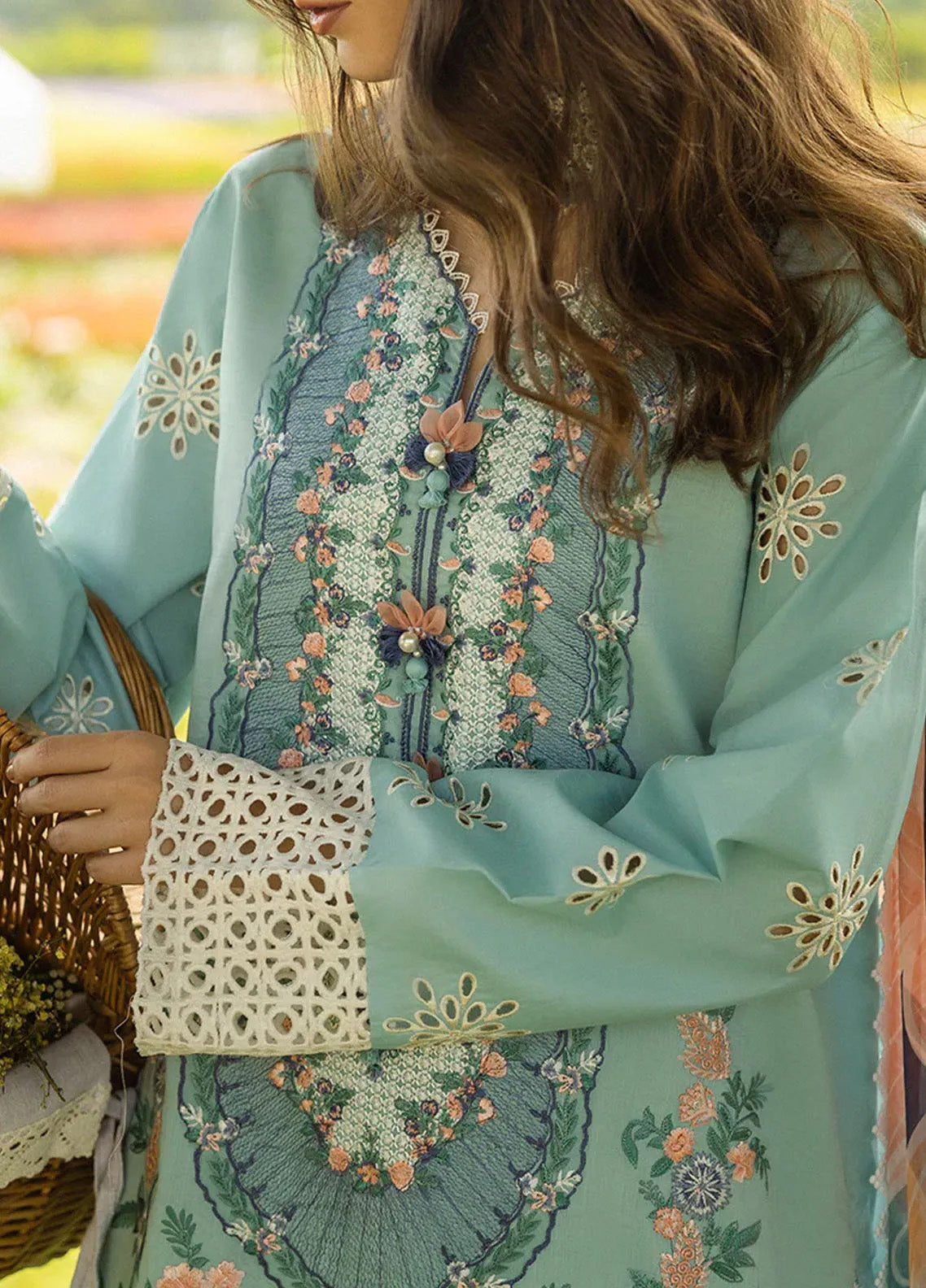 Secret Garden By Mushq Embroidered Lawn 3 Piece Unstitched Suit MQ25SG D-08B WHIMSICAL WISTERIA Secret Garden By Mushq Embroidered Lawn 3 Piece Unstitched Suit MQ25SG D-08B WHIMSICAL WISTERIA