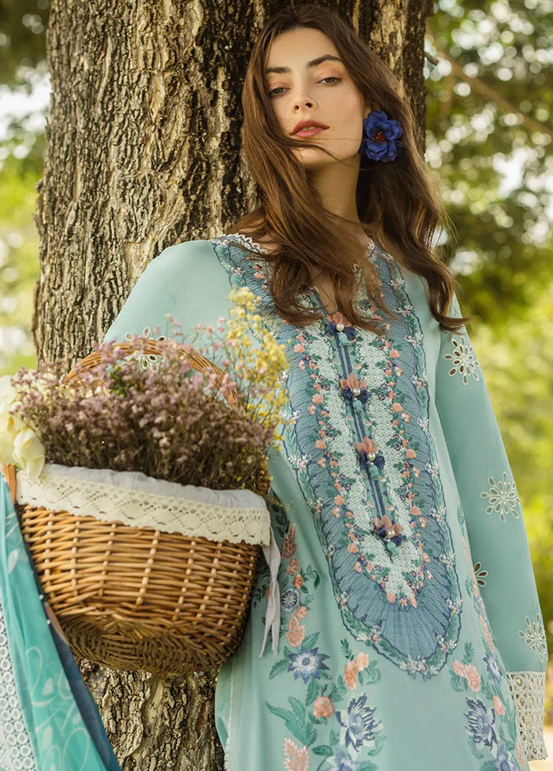 Secret Garden By Mushq Embroidered Lawn 3 Piece Unstitched Suit MQ25SG D-08B WHIMSICAL WISTERIA Secret Garden By Mushq Embroidered Lawn 3 Piece Unstitched Suit MQ25SG D-08B WHIMSICAL WISTERIA