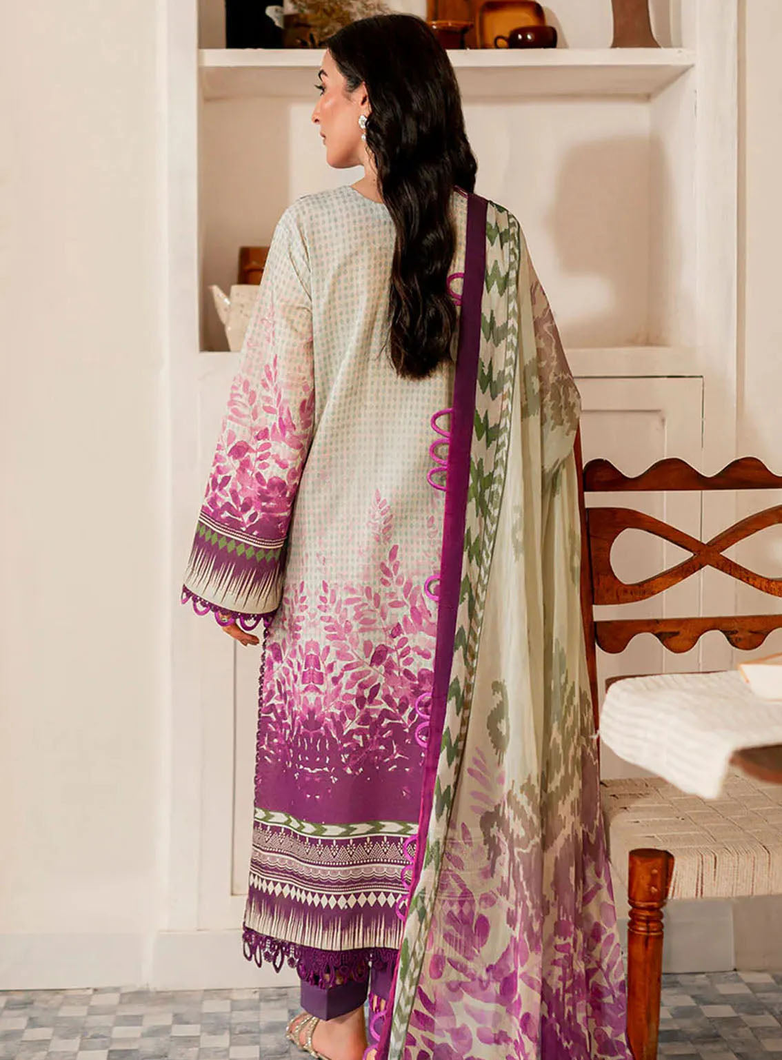 Selene By Roheenaz Embroidered Cambric 3 Piece Unstitched Suit RNZ24S RNP-05A SADIE Selene By Roheenaz Embroidered Cambric 3 Piece Unstitched Suit RNZ24S RNP-05A SADIE