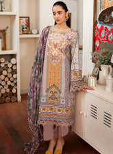 Selene By Roheenaz Embroidered Cambric 3 Piece Unstitched Suit RNZ24S RNP-07A HONEY