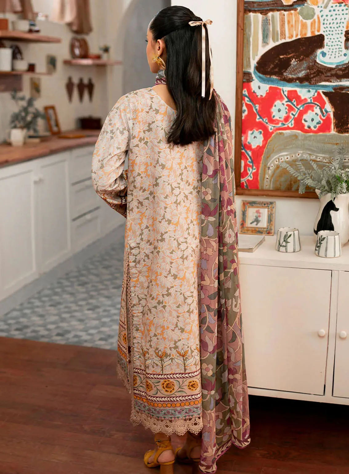 Selene By Roheenaz Embroidered Cambric 3 Piece Unstitched Suit RNZ24S RNP-07A HONEY Selene By Roheenaz Embroidered Cambric 3 Piece Unstitched Suit RNZ24S RNP-07A HONEY