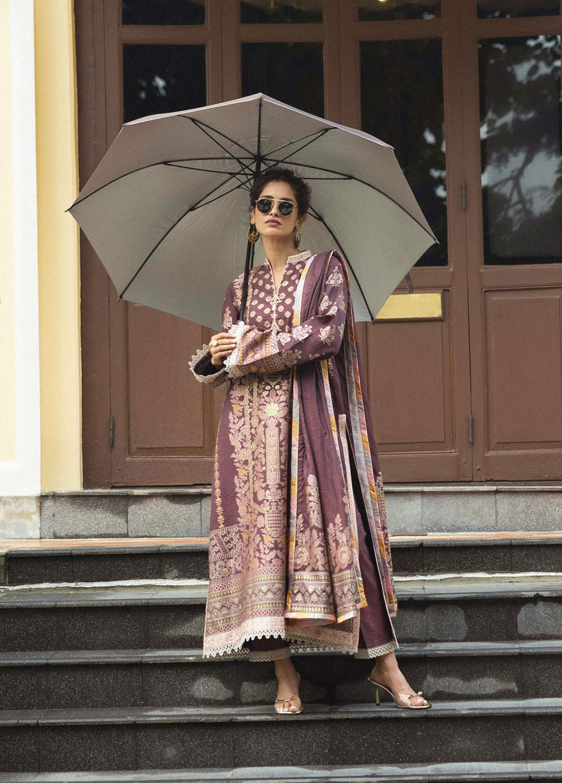 Seraph By Mushq Jacquard Embroidered Lawn 3 Piece Unstitched Suit MQ25SJL D-07 NARISSA Seraph By Mushq Jacquard Embroidered Lawn 3 Piece Unstitched Suit MQ25SJL D-07 NARISSA