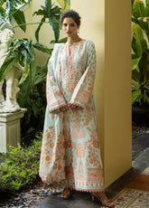 Seraph By Mushq Jacquard Embroidered Lawn 3 Piece Unstitched Suit MQ25SJL D-08 AMALTHEA