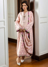 Seraph By Mushq Jacquard Embroidered Lawn 3 Piece Unstitched Suit MQ25SJL D-10 LILLIAN