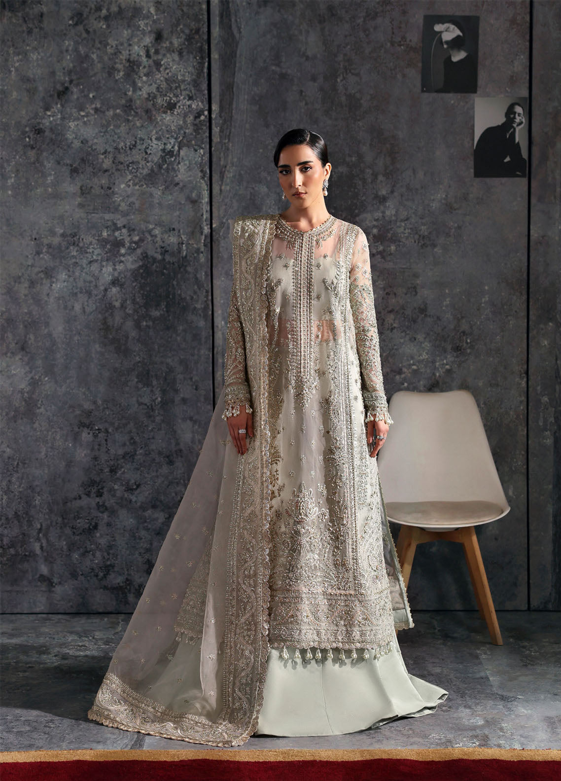 Seraphine By Zarposh Fomral Embroidered Organza 3 Piece Unstitched Suit ZP26SWF D-HALO Seraphine By Zarposh Fomral Embroidered Organza 3 Piece Unstitched Suit ZP26SWF D-HALO