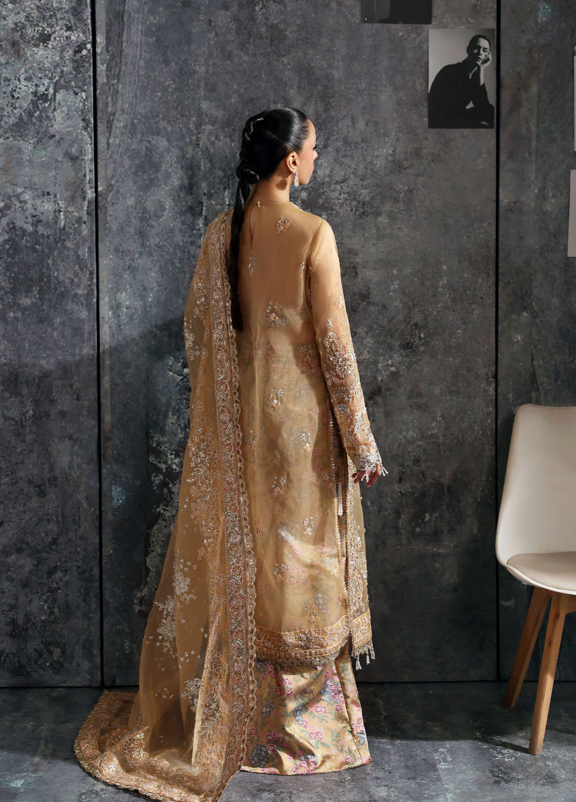 Seraphine By Zarposh Fomral Embroidered Organza 3 Piece Unstitched Suit ZP26SWF D-LUSTRE Seraphine By Zarposh Fomral Embroidered Organza 3 Piece Unstitched Suit ZP26SWF D-LUSTRE