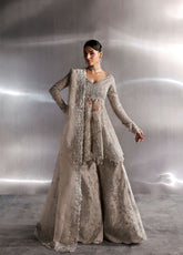 Seraphine By Zarposh Fomral Embroidered Organza 3 Piece Unstitched Suit ZP26SWF D-NOVELLE