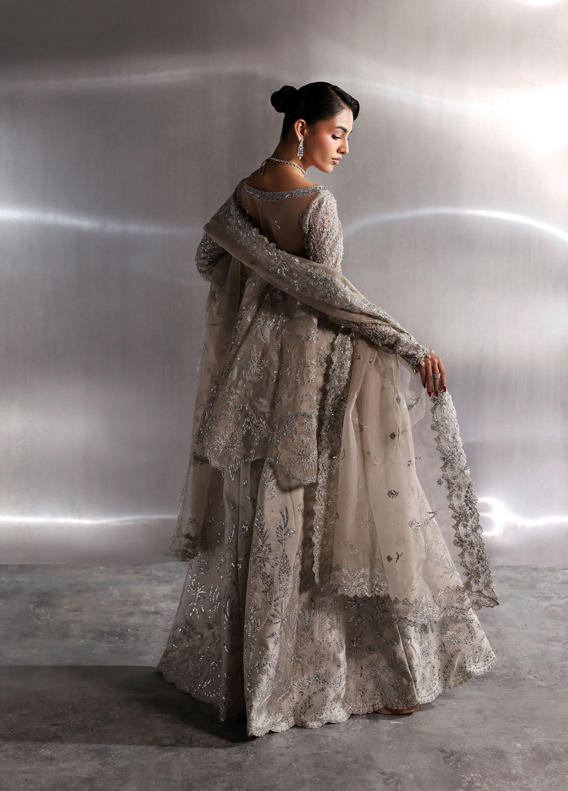 Seraphine By Zarposh Fomral Embroidered Organza 3 Piece Unstitched Suit ZP26SWF D-NOVELLE Seraphine By Zarposh Fomral Embroidered Organza 3 Piece Unstitched Suit ZP26SWF D-NOVELLE