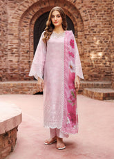 Seraya By Farasha Embroidered Lawn 3 Piece Unstitched Suit FSH25SL D-02 DOVELLA