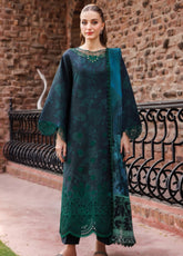 Seraya By Farasha Embroidered Lawn 3 Piece Unstitched Suit FSH25SL D-04 PERIVEIL