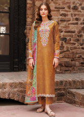 Seraya By Farasha Embroidered Lawn 3 Piece Unstitched Suit FSH25SL D-08 MALISA