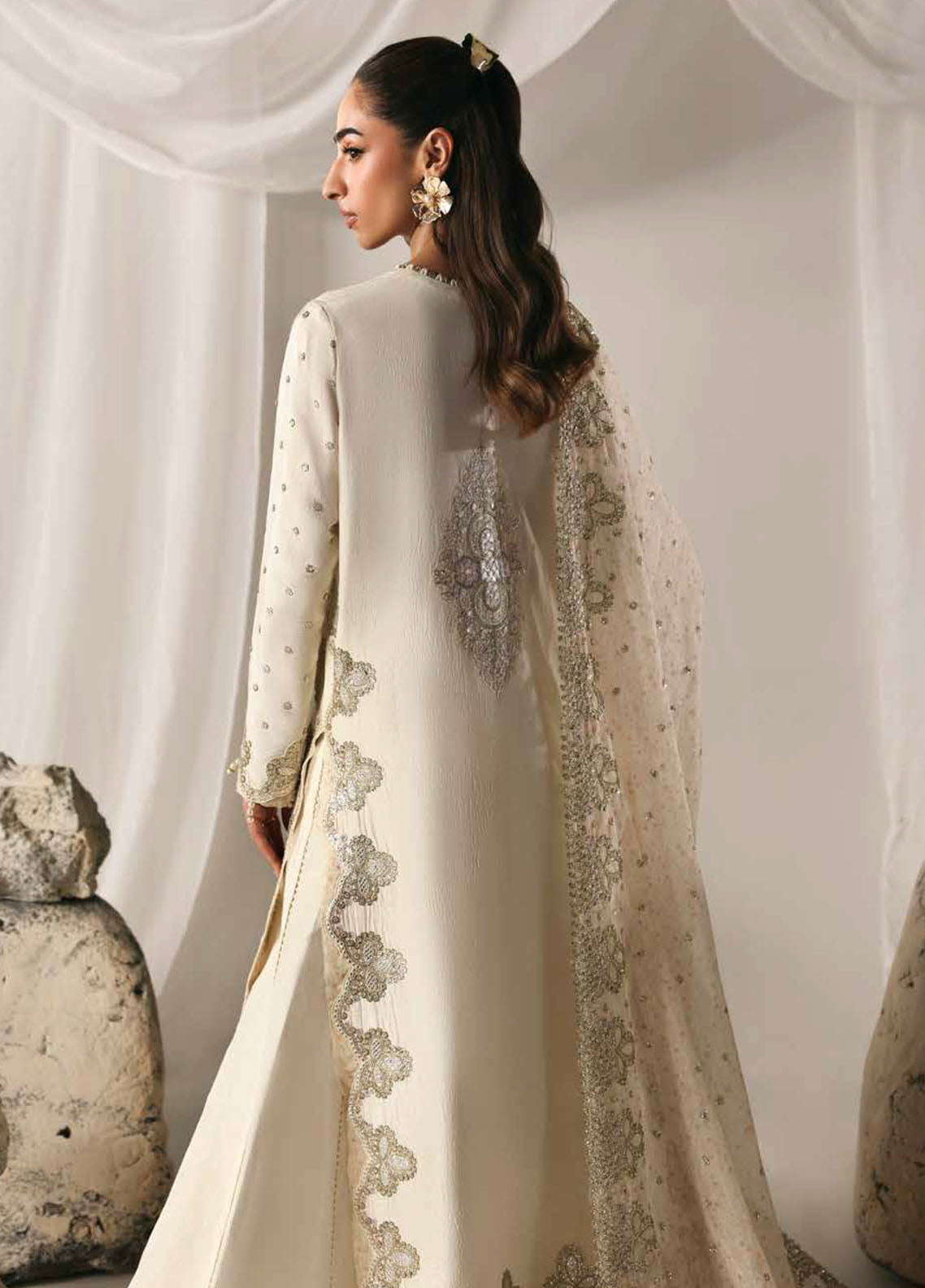 Serein By Emaan Adeel Premium Embroidered Raw Silk 3 Piece Unstitched Suit EA25SLS D-MISTY DAWN Serein By Emaan Adeel Premium Embroidered Raw Silk 3 Piece Unstitched Suit EA25SLS D-MISTY DAWN