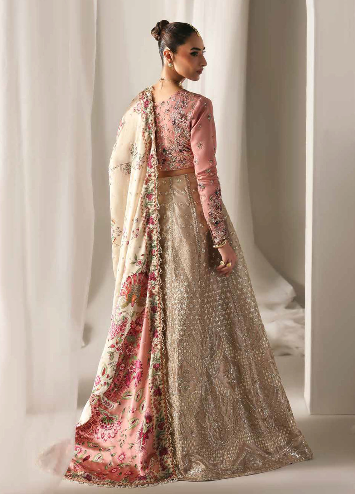 Serein By Emaan Adeel Premium Embroidered Raw Silk 3 Piece Unstitched Suit EA25SLS D-SOFT GLIMMER Serein By Emaan Adeel Premium Embroidered Raw Silk 3 Piece Unstitched Suit EA25SLS D-SOFT GLIMMER