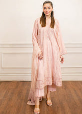 Serene Elegance By LSM Lakhany Embroidered Cotton Net 3 Piece Stitched Suit LSM24SE LG-IZ-0162